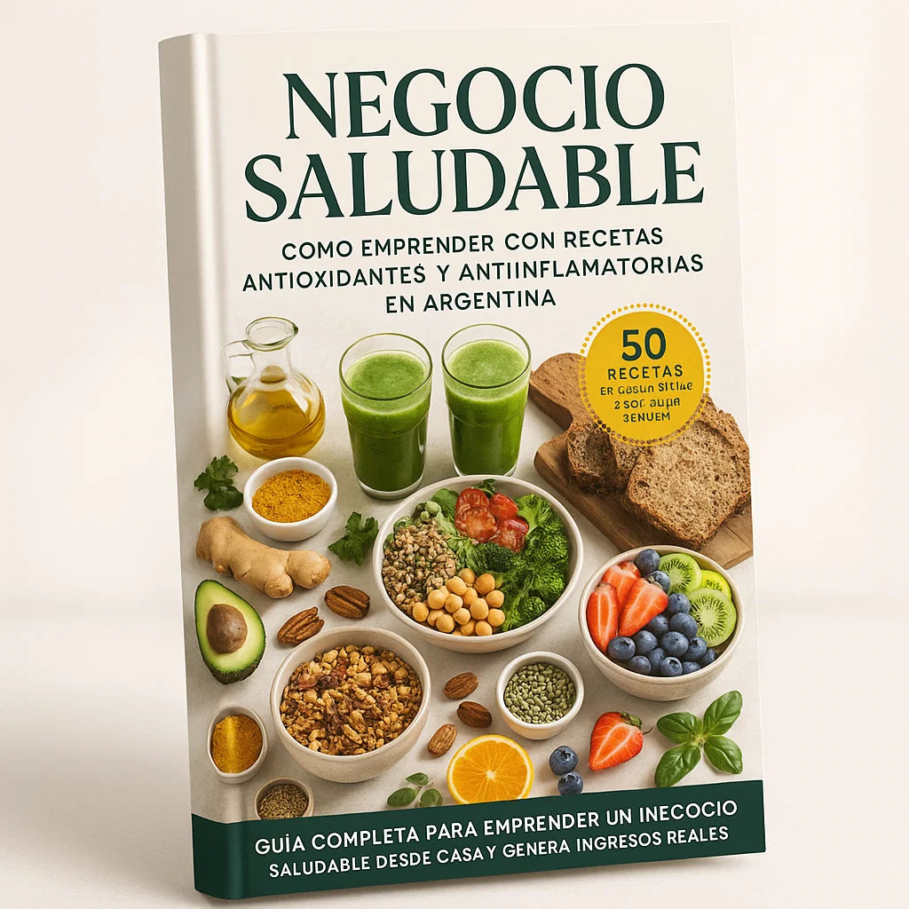 Negocio Saludable: Cómo emprender con recetas antioxidantes y antiinflamatorias en Argentina